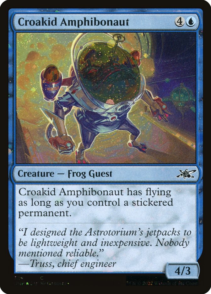 Croakid Amphibonaut (329) - Unfinity (UNF)