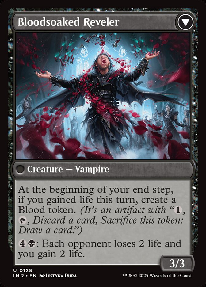 Restless Bloodseeker // Bloodsoaked Reveler (128) - Innistrad Remastered (INR)