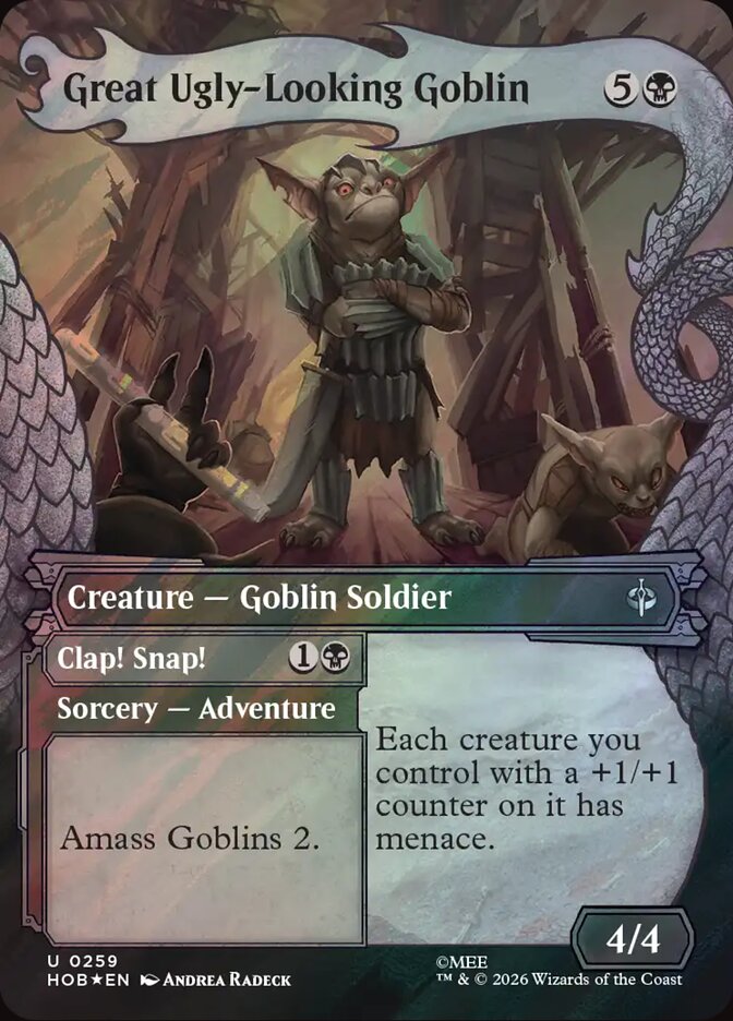 Great Ugly-Looking Goblin // Clap! Snap! (259) - The Hobbit (HOB)
