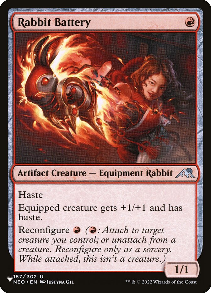 Rabbit Battery (NEO-157) - The List (PLST)