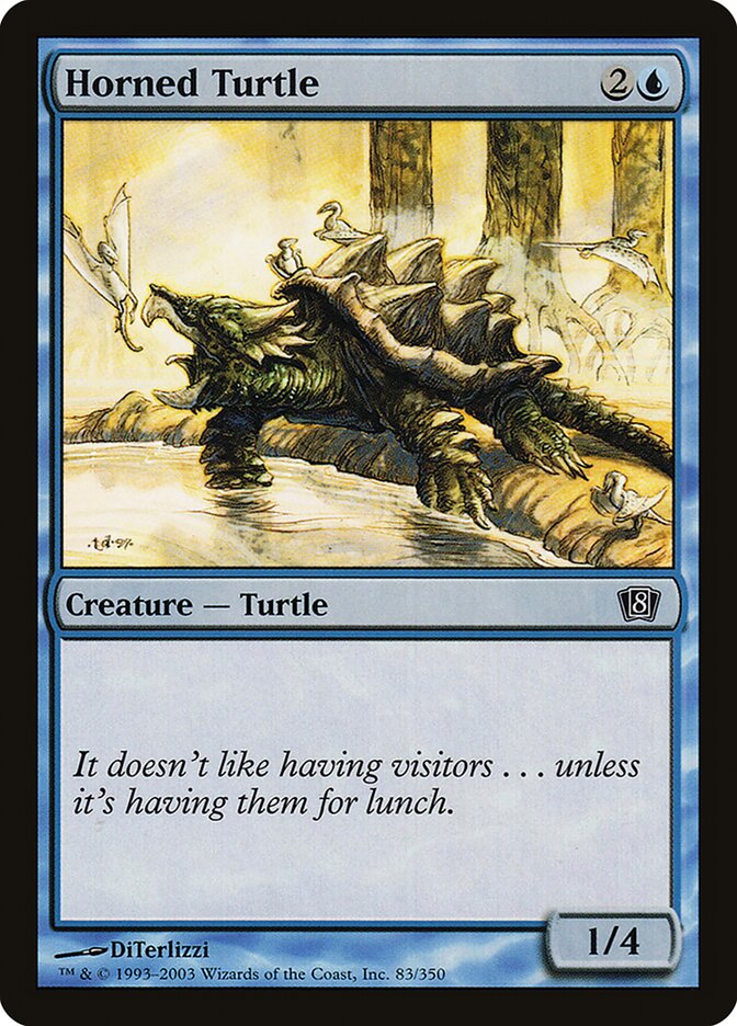 Horned Turtle (83) - Eighth Edition (8ED)