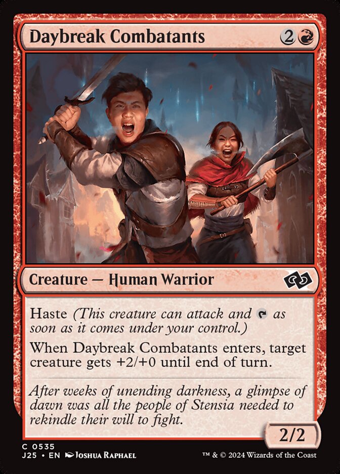 Daybreak Combatants (535) - Foundations Jumpstart (J25)