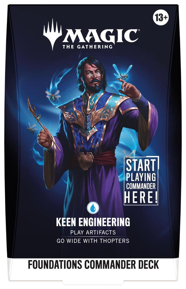 Foundations Commander Deck - Keen Engineering - Commander: Foundations (FDC)