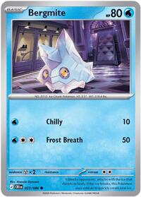 Bergmite (23) - ME04: Chaos Rising (CRI)