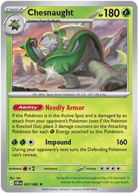 Chesnaught (7) - ME04: Chaos Rising (CRI)