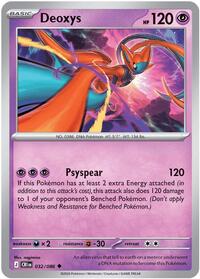 Deoxys (32) - ME04: Chaos Rising (CRI)