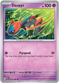 Deoxys (34) - ME04: Chaos Rising (CRI)