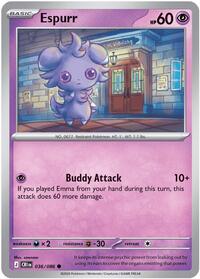 Espurr (36) - ME04: Chaos Rising (CRI)