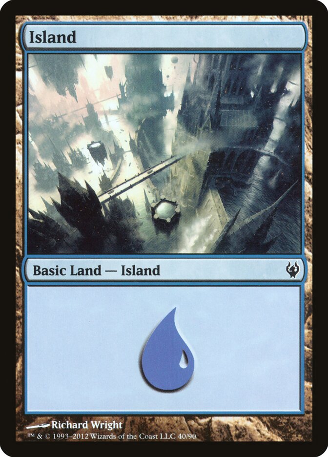 Island (40) - Duel Decks: Izzet vs. Golgari (DDJ)