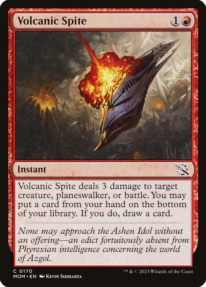 Volcanic Spite (170) - March of the Machine (MOM)