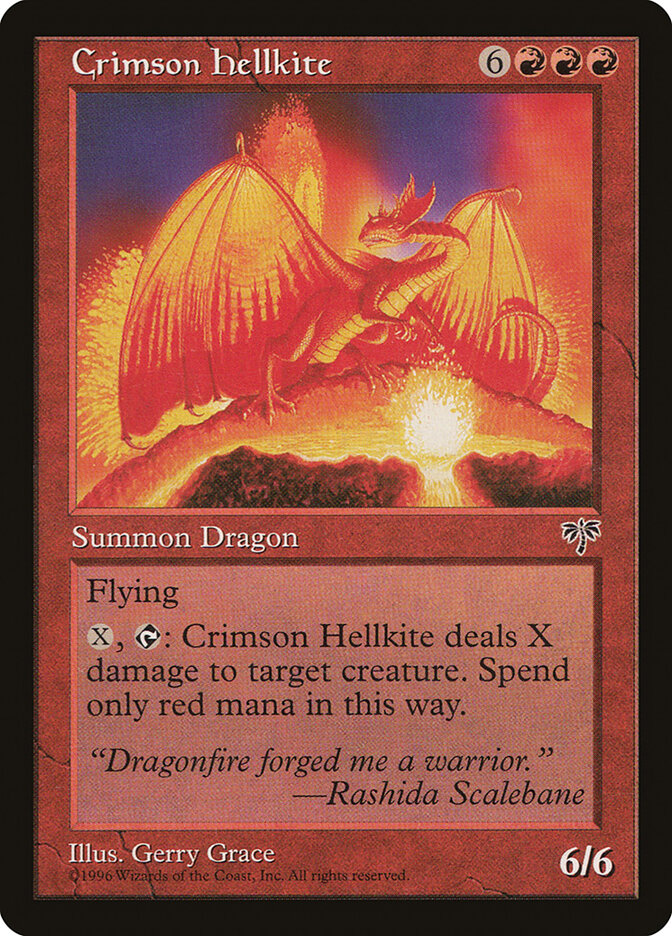 Crimson Hellkite (167) - Mirage (MIR)