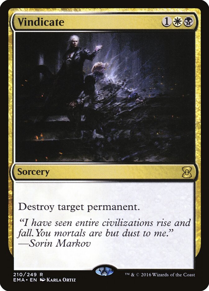 Vindicate (210) - Eternal Masters (EMA)