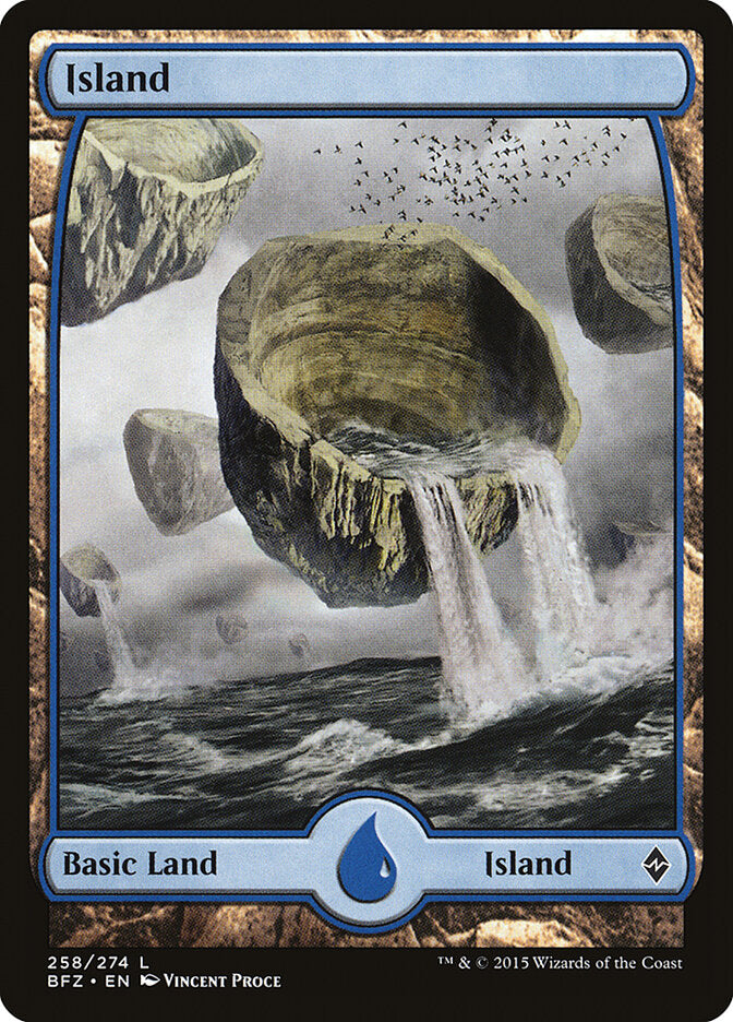 Island (258) - Battle for Zendikar (BFZ)