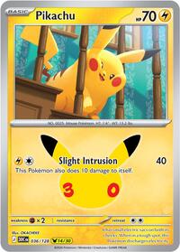 Pikachu (36) - ME: 30th Celebration (30C)