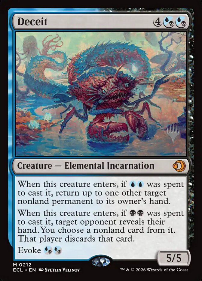 Deceit (212p) - Lorwyn Eclipsed Promos (PECL)