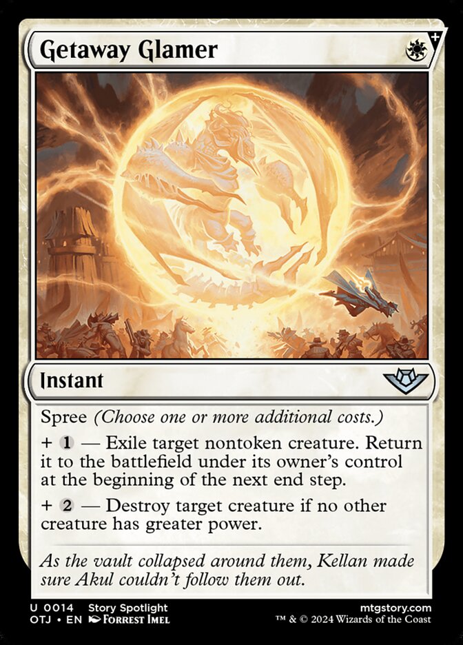 Getaway Glamer - Outlaws of Thunder Junction (OTJ)