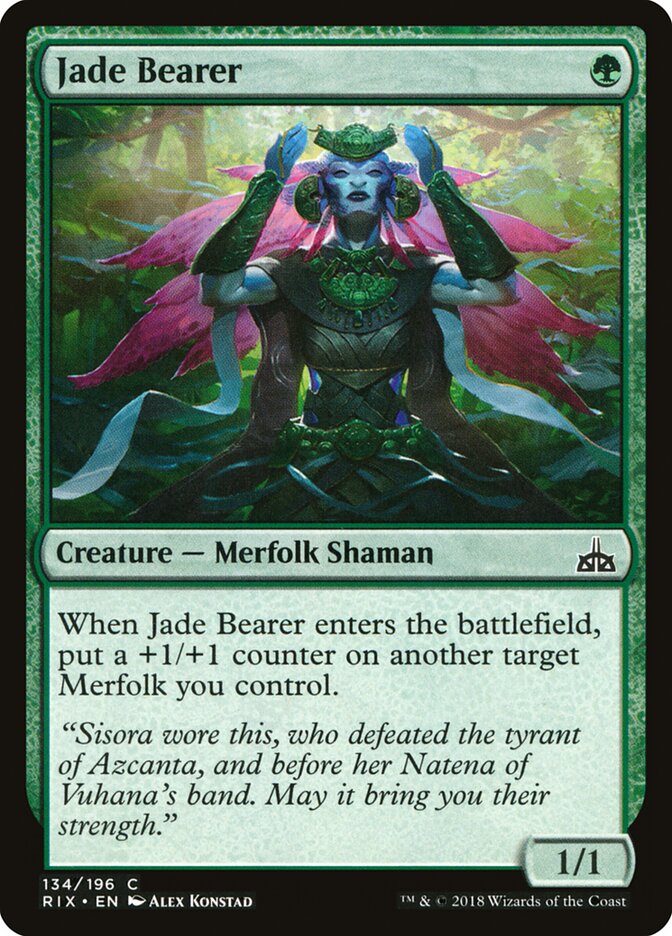 Jade Bearer (134) - Rivals of Ixalan (RIX)