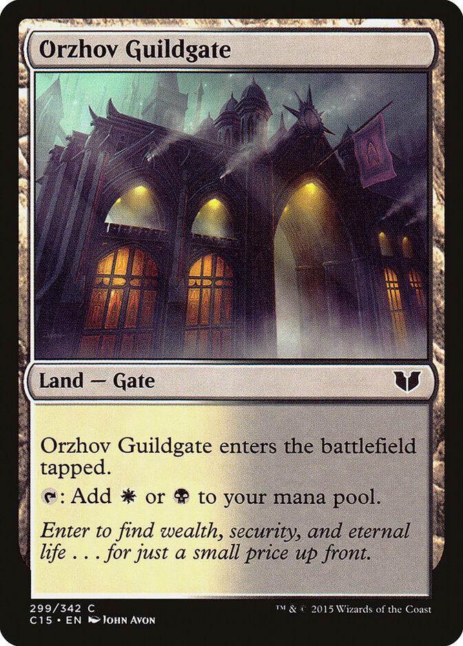Orzhov Guildgate (299) - Commander 2015 (C15)