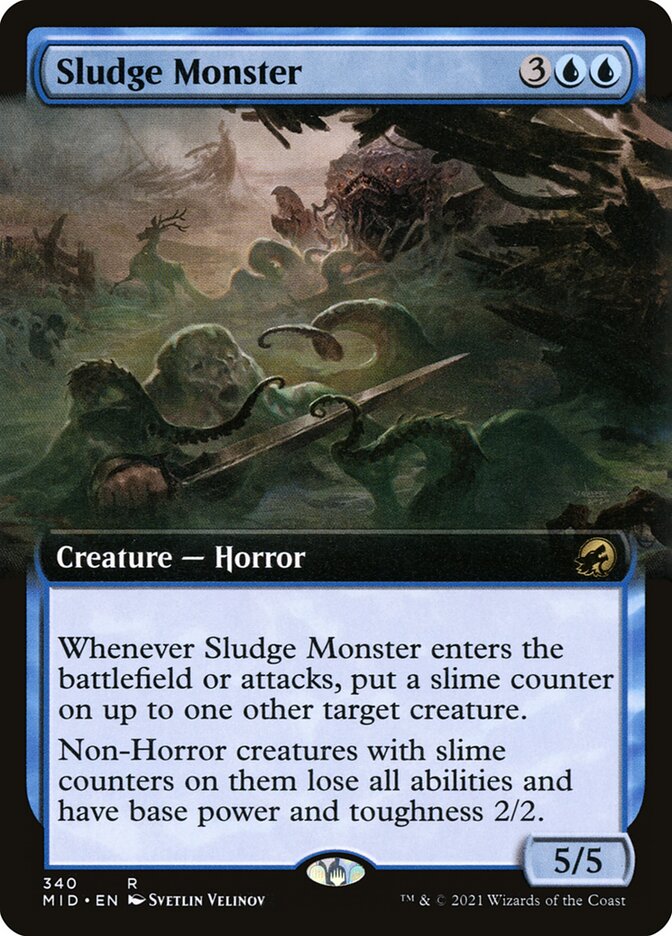 Sludge Monster (340) - Innistrad: Midnight Hunt (MID)