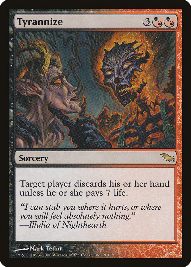 Tyrannize (201) - Shadowmoor (SHM)