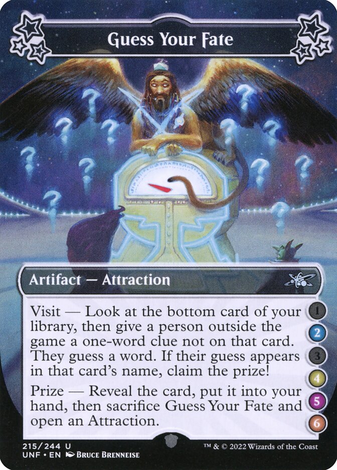 Guess Your Fate (215c) - Unfinity (UNF)
