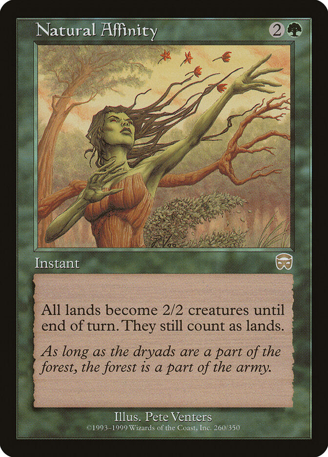 Natural Affinity (260) - Mercadian Masques (MMQ)
