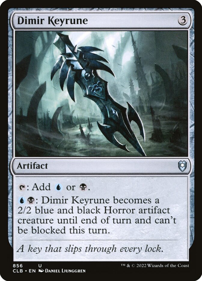 Dimir Keyrune (856) - Commander Legends: Battle for Baldur's Gate (CLB)