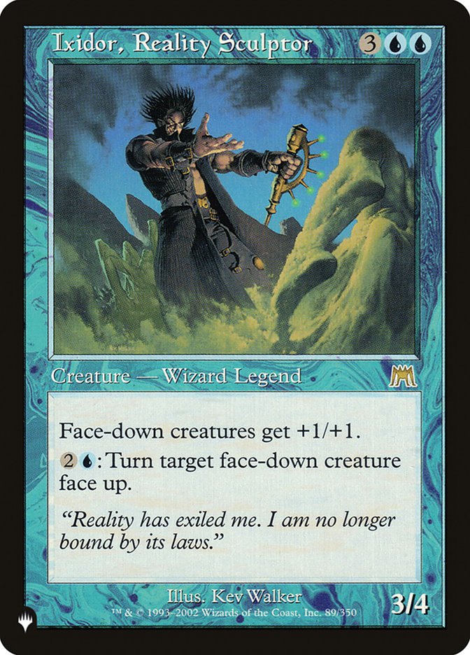 Ixidor, Reality Sculptor - The List (PLST)
