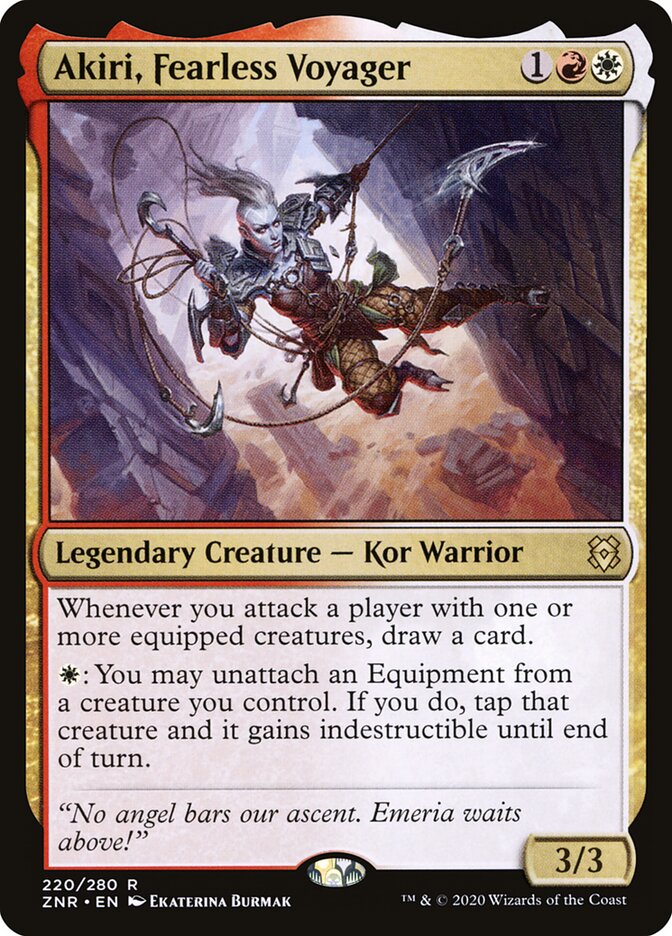 Akiri, Fearless Voyager (220) - Zendikar Rising (ZNR)