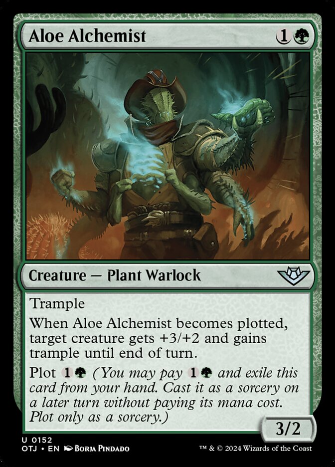 Aloe Alchemist (152) - Outlaws of Thunder Junction (OTJ)