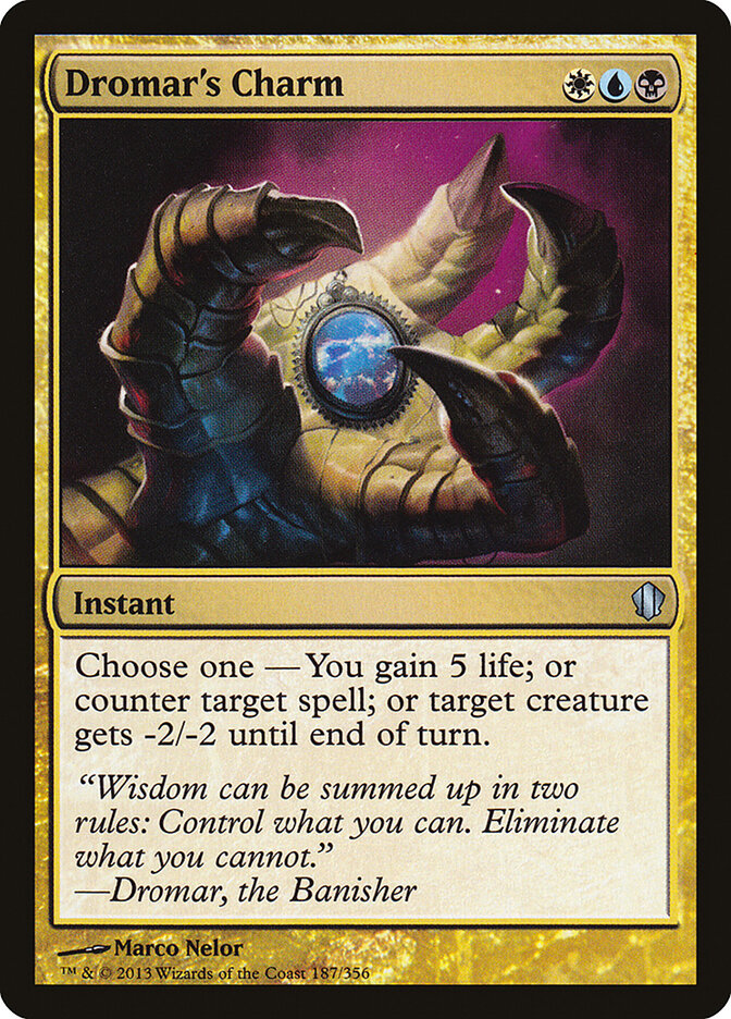 Dromar's Charm (187) - Commander 2013 (C13)