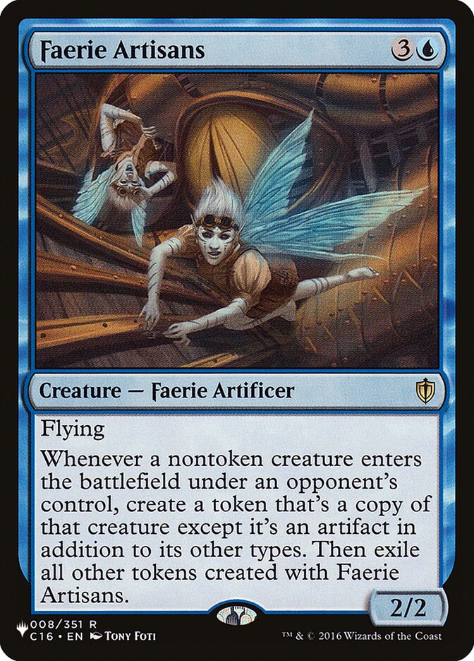 Faerie Artisans (C16-8) - The List (PLST)