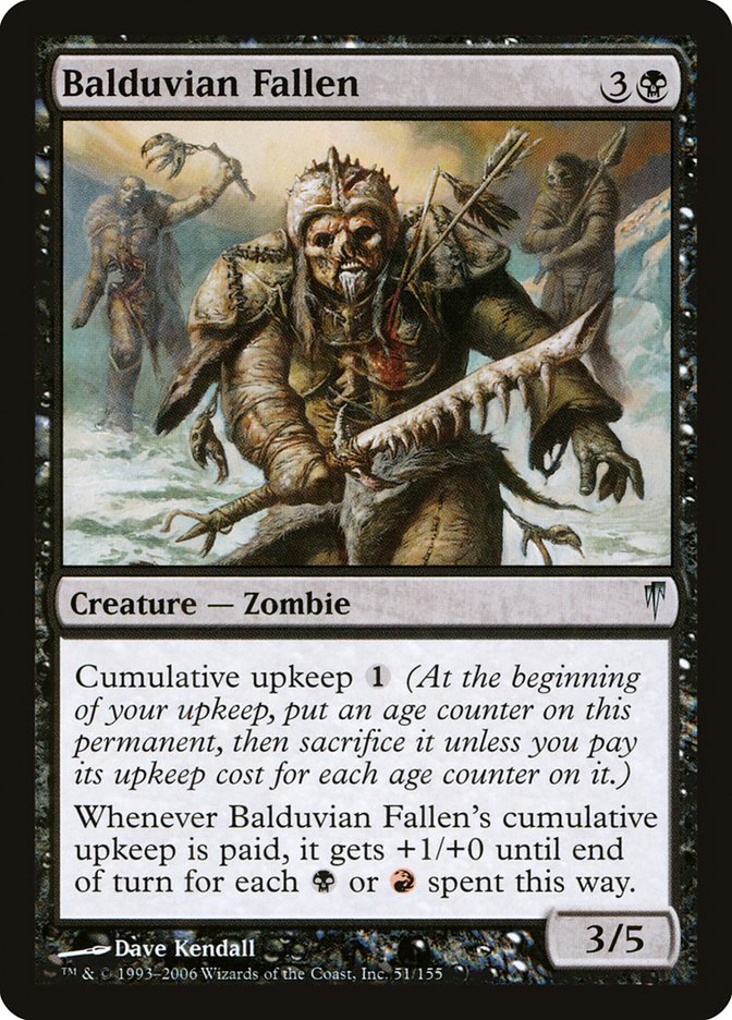 Balduvian Fallen (51) - Coldsnap (CSP)