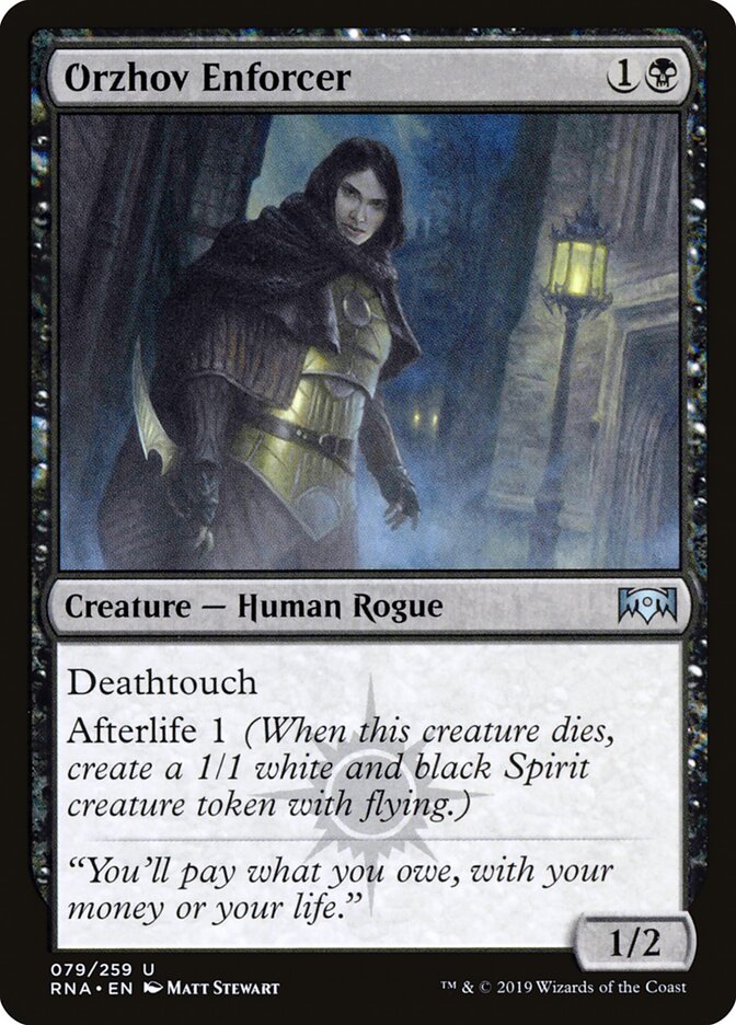 Orzhov Enforcer (79) - Ravnica Allegiance (RNA)