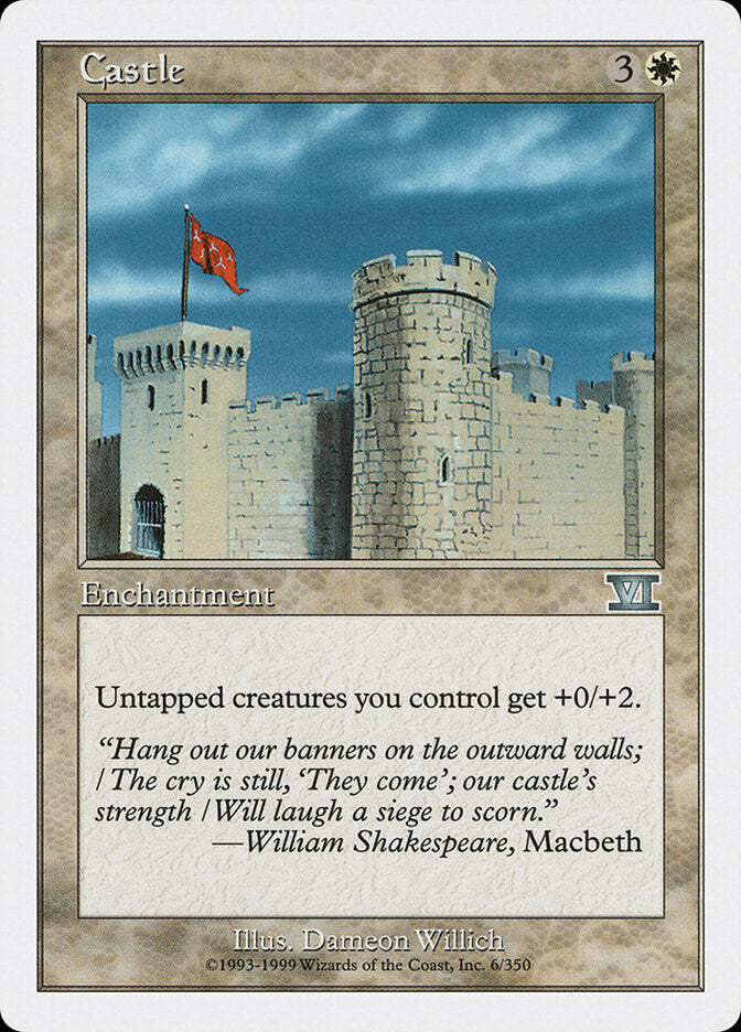Castle (6) - Classic Sixth Edition (6ED)