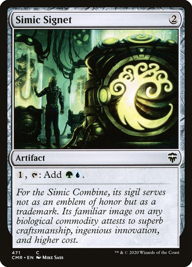 Simic Signet (471) - Commander Legends (CMR)
