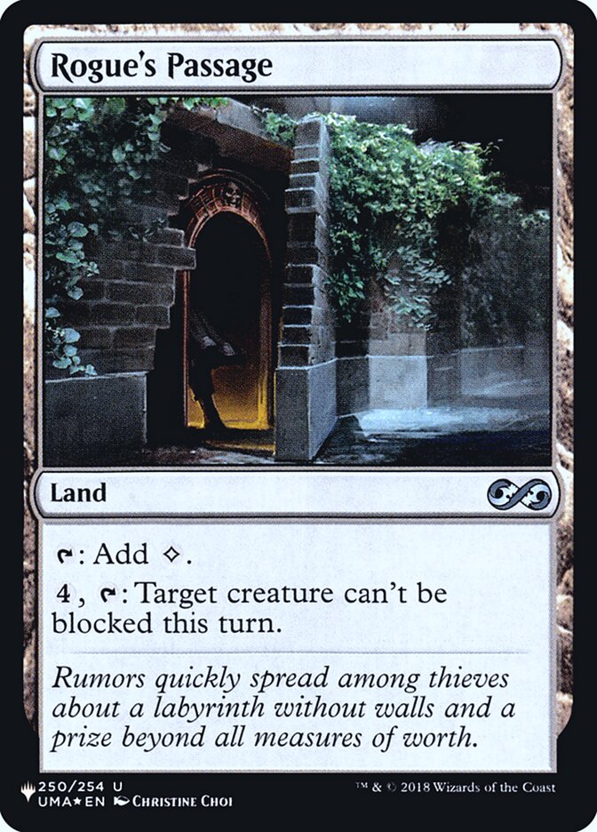 Rogue's Passage (UMA-250) - The List (PLST)