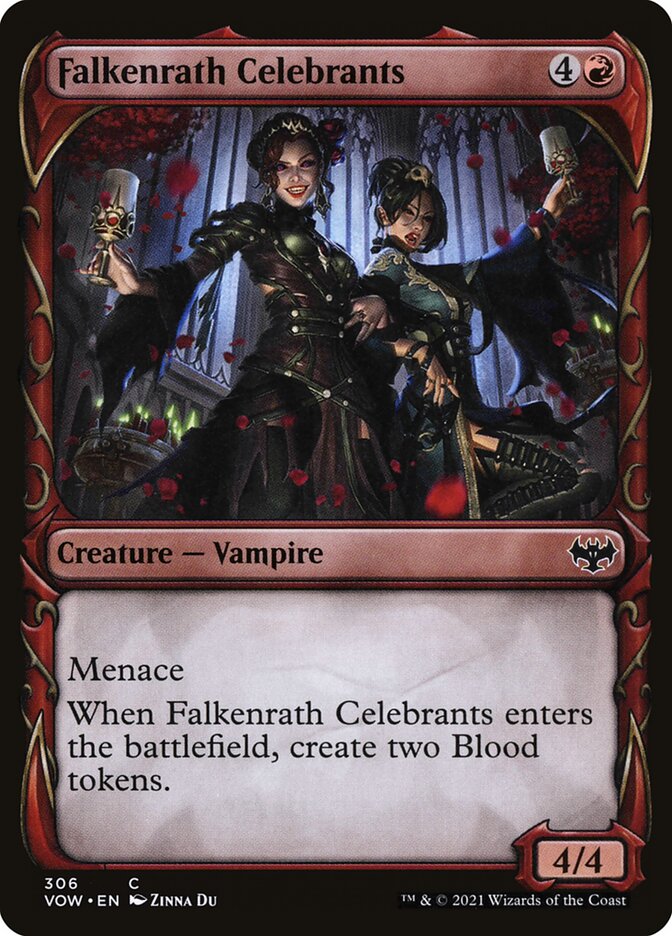 Falkenrath Celebrants (306) - Innistrad: Crimson Vow (VOW)