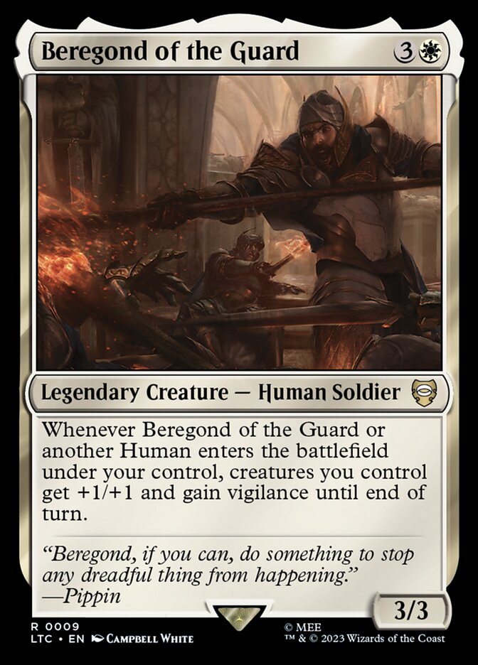 Beregond of the Guard (9) - Tales of Middle-earth Commander (LTC)