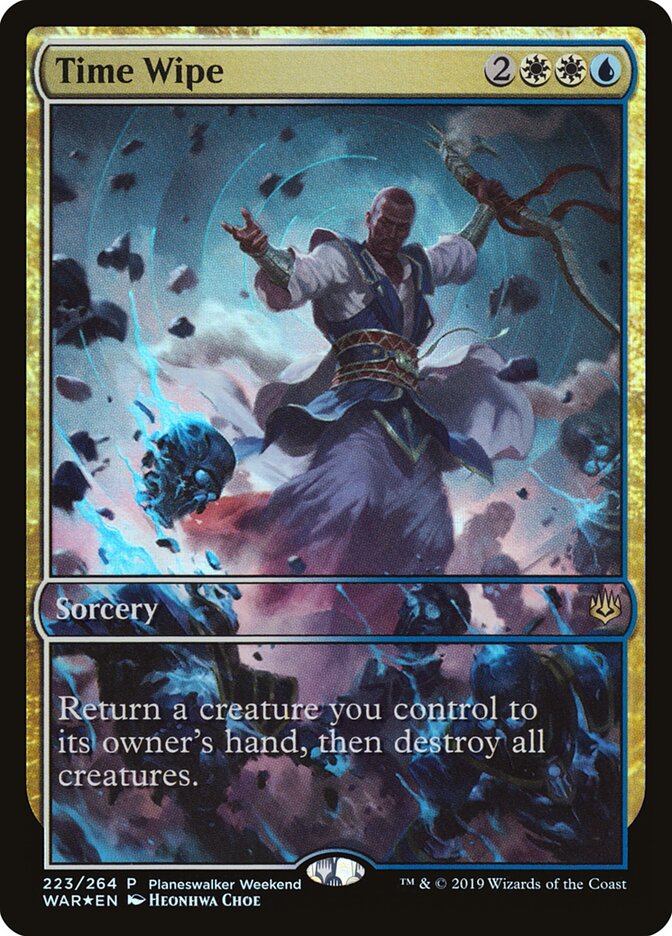 Time Wipe (223) - War of the Spark Promos (PWAR)