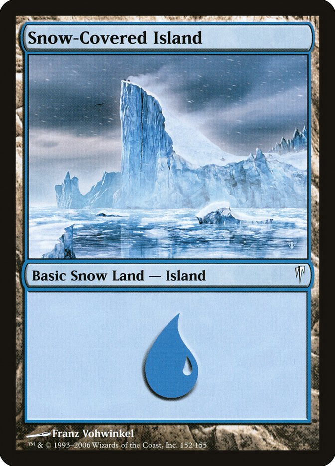Snow-Covered Island (152) - Coldsnap (CSP)