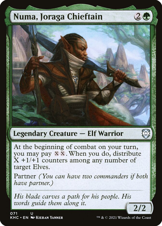 Numa, Joraga Chieftain (71) - Kaldheim Commander (KHC)
