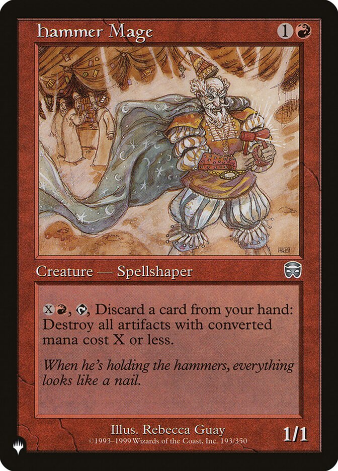 Hammer Mage (MMQ-193) - The List (PLST)