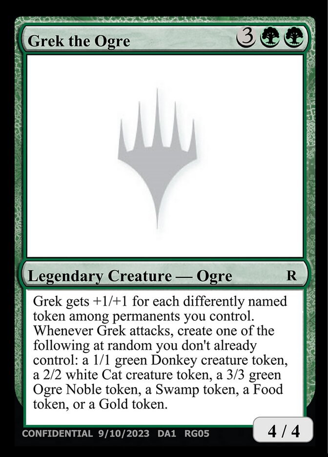 Grek the Ogre (RG05a) - Unknown Event (UNK)