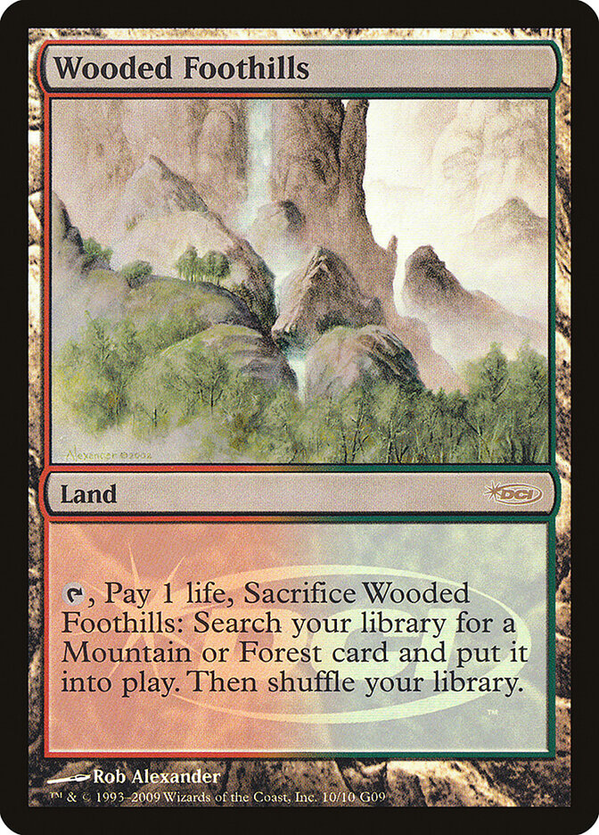 Wooded Foothills (10) - Judge Gift Cards 2009 (G09)
