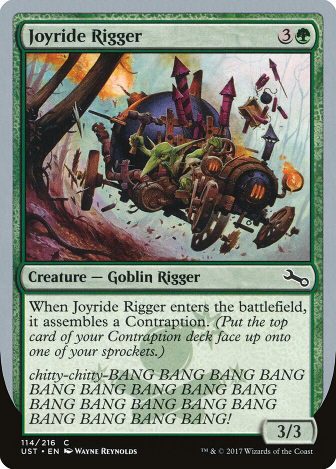 Joyride Rigger (114) - Unstable (UST)