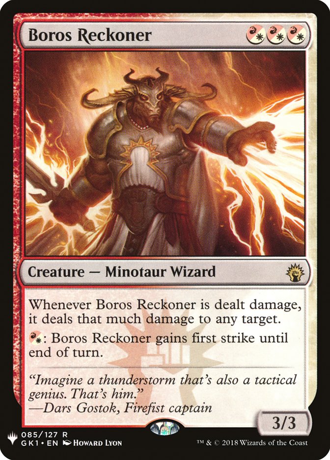 Boros Reckoner - The List (PLST)