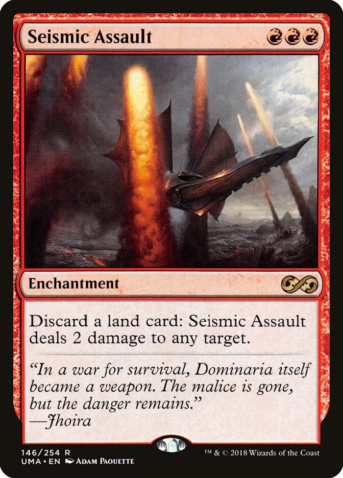 Seismic Assault (146) - Ultimate Masters (UMA)
