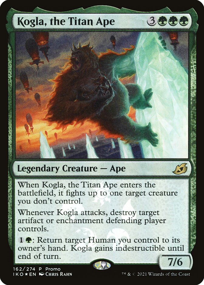 Kogla, the Titan Ape (162★) - Ikoria: Lair of Behemoths Promos (PIKO)