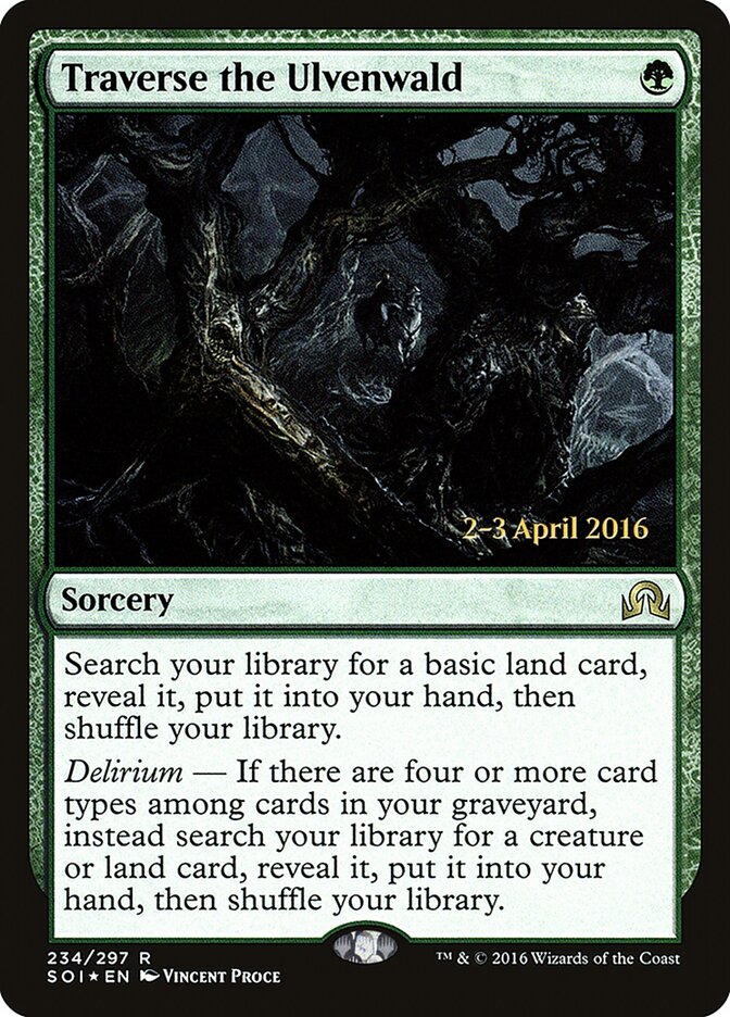 Traverse the Ulvenwald (234s) - Shadows over Innistrad Promos (PSOI)